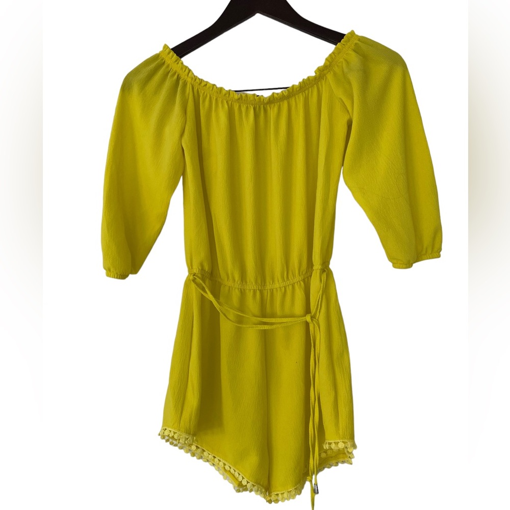 Yellow Romper - Girls 12-14 Years Old